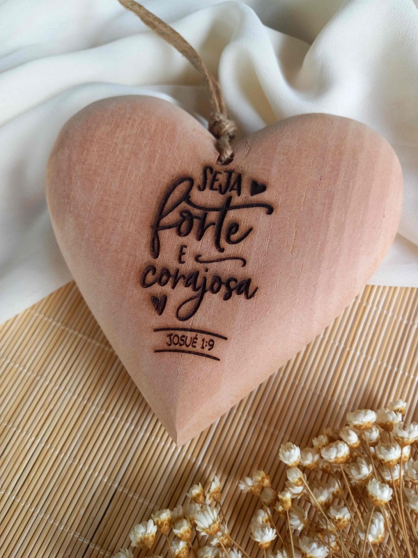 Coração 12 cm personalizado - Image 3